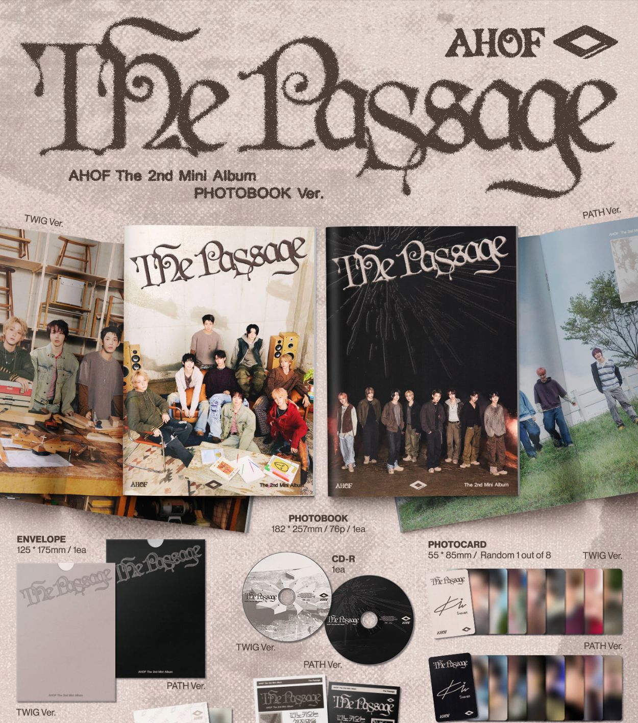 AHOF - THE PASSAGE (PHOTOBOOK VER.) Nolae