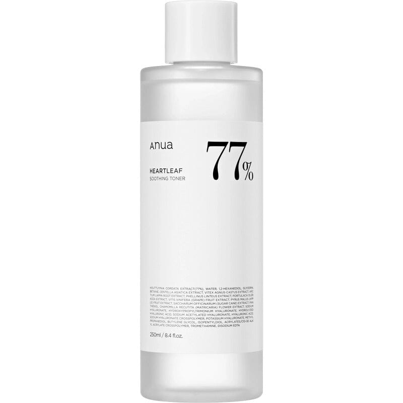 ANUA - HEARTLEAF 77% SOOTHING TONER (250ML) Nolae