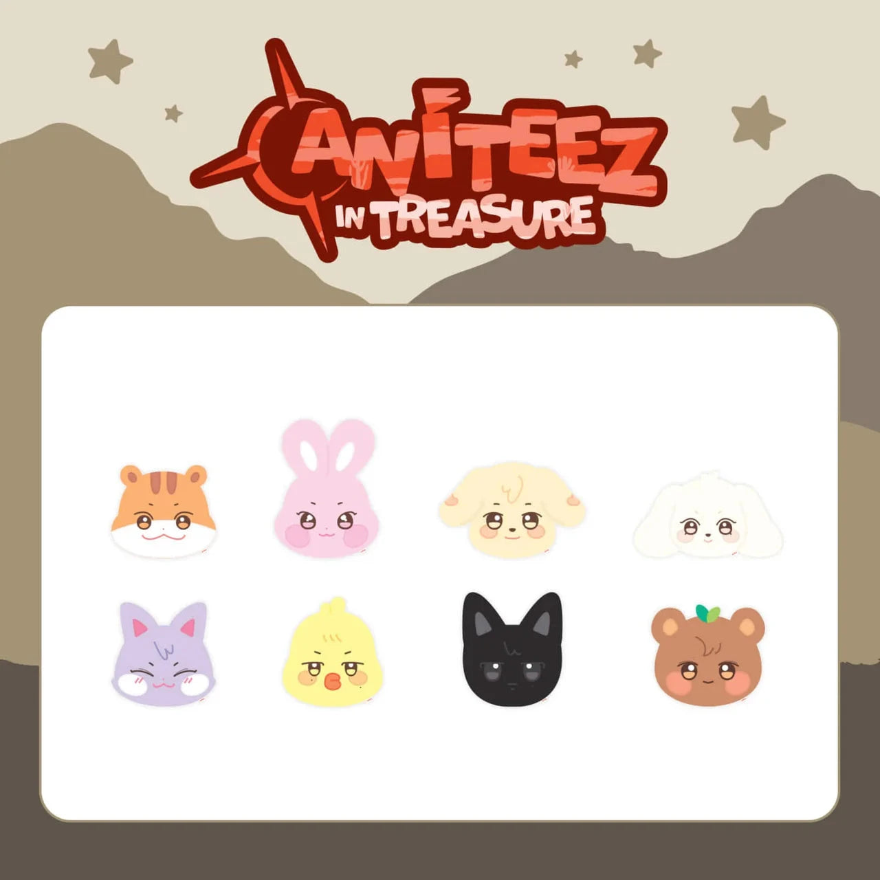 ATEEZ - ANITEEZ IN TREASURE OFFICIAL MD 1 Nolae