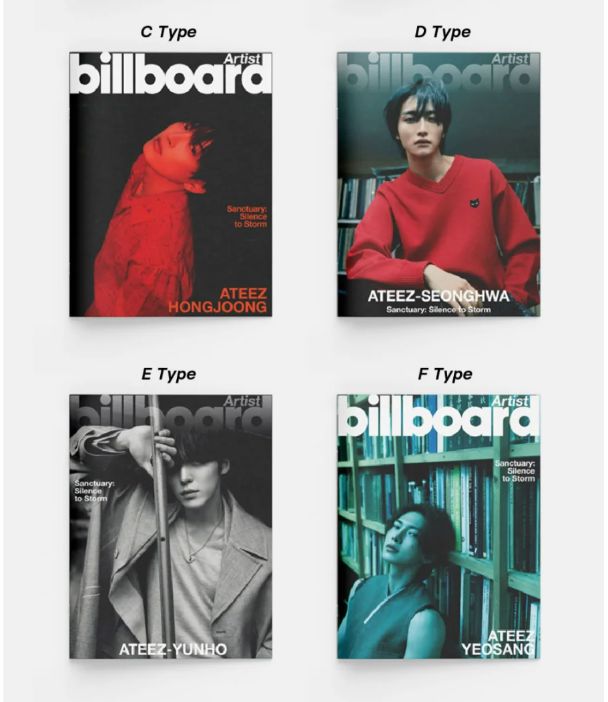 ATEEZ - BILLBOARD ARTIST (ATEEZ EDITION MAGAZINE) Nolae