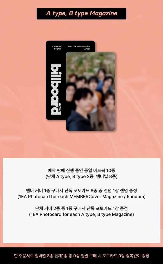 ATEEZ - BILLBOARD ARTIST (ATEEZ EDITION MAGAZINE) Nolae