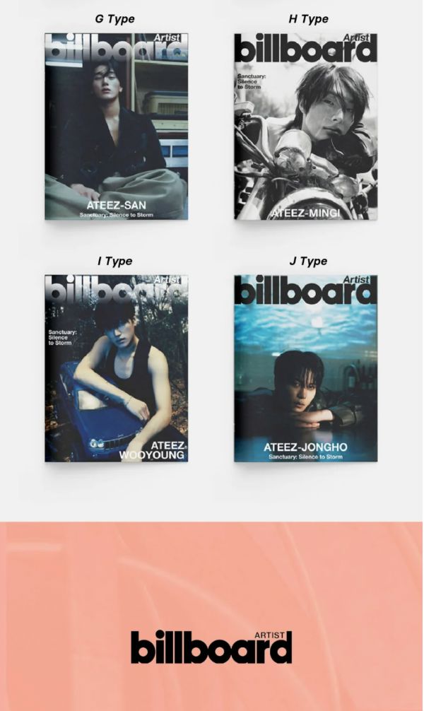 ATEEZ - BILLBOARD ARTIST (ATEEZ EDITION MAGAZINE) Nolae