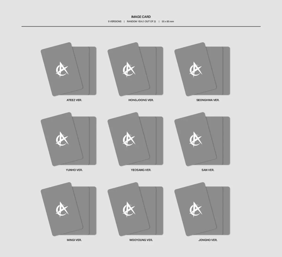 ATEEZ - GOLDEN HOUR : PART.3 (POCA ALBUM VER.) + DEAR MY MUSE Gift Nolae