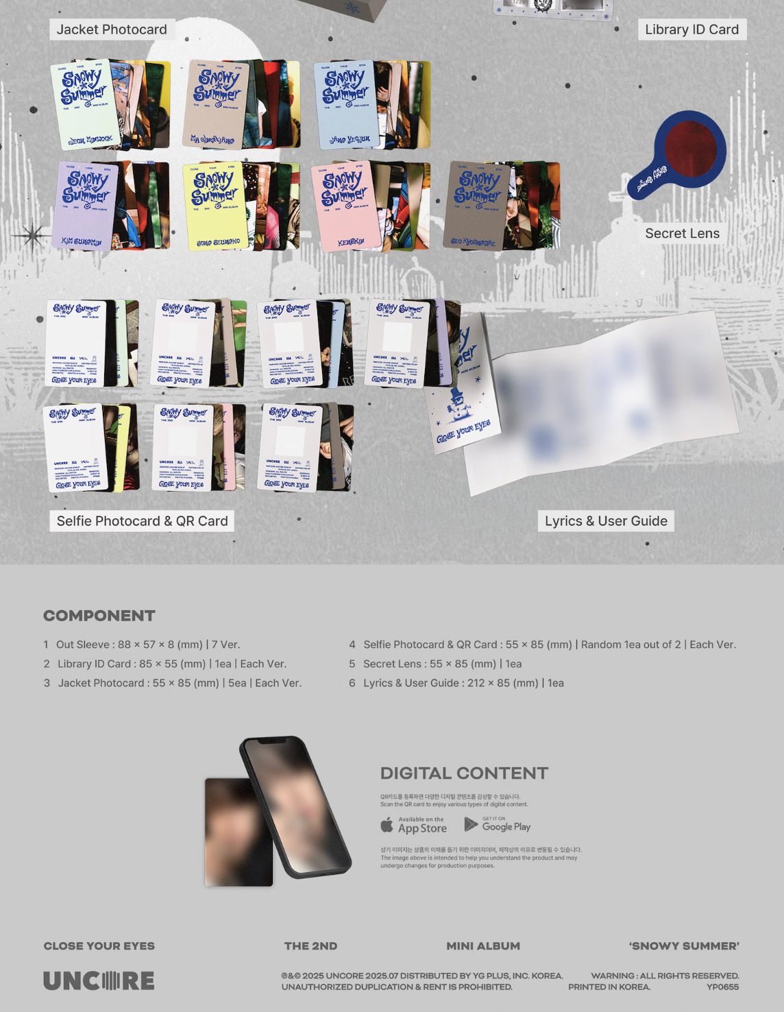 CLOSE YOUR EYES - SNOWY SUMMER (POCA ALBUM VER.) Nolae