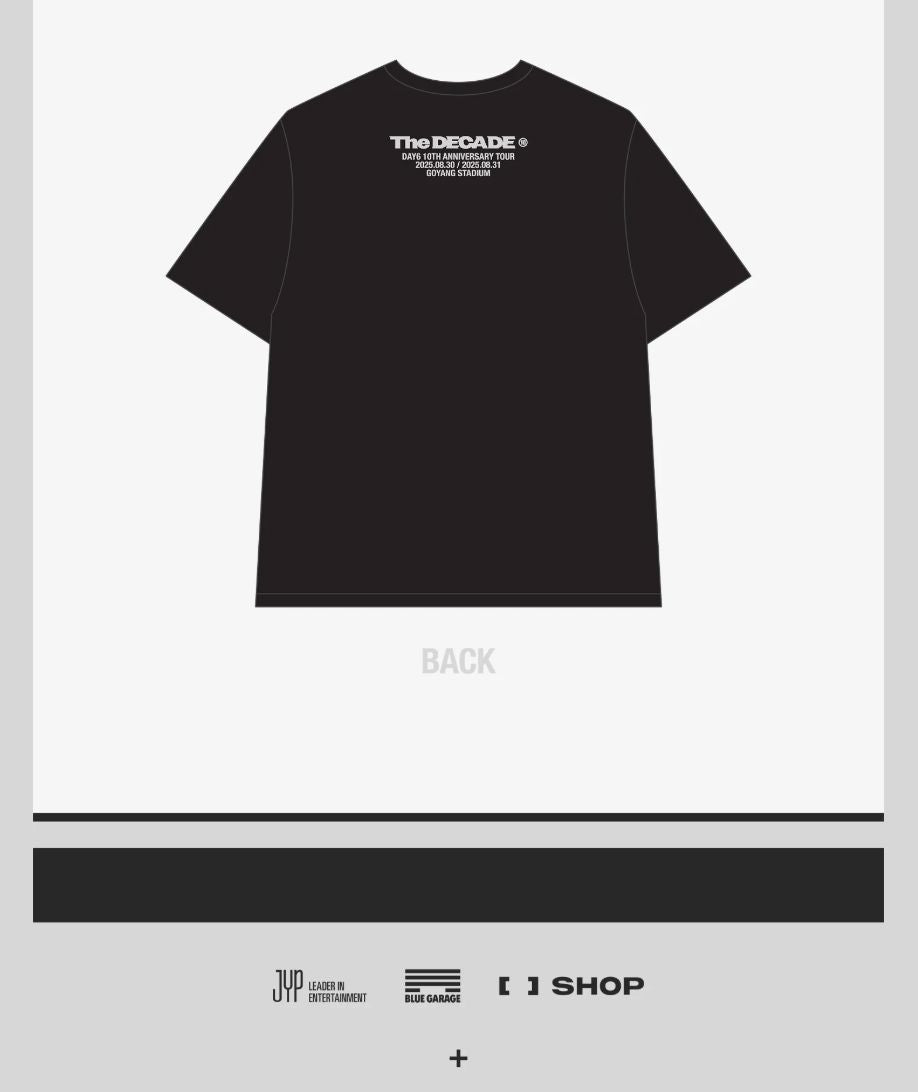 DAY6 - T-SHIRT & WIND BREAKER (THE DECADE '10TH ANNIVERSARY TOUR' MD) Nolae