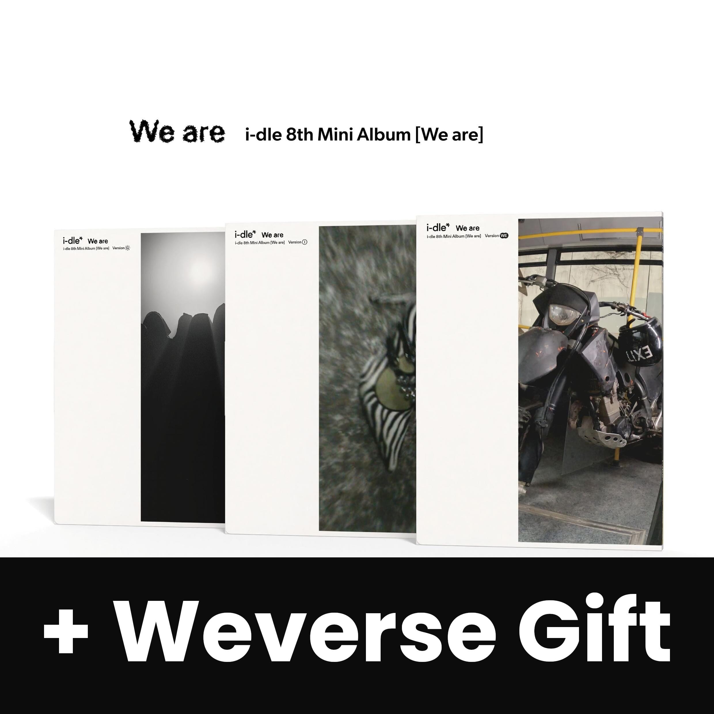 I-DLE - WE ARE + Weverse Gift Nolae