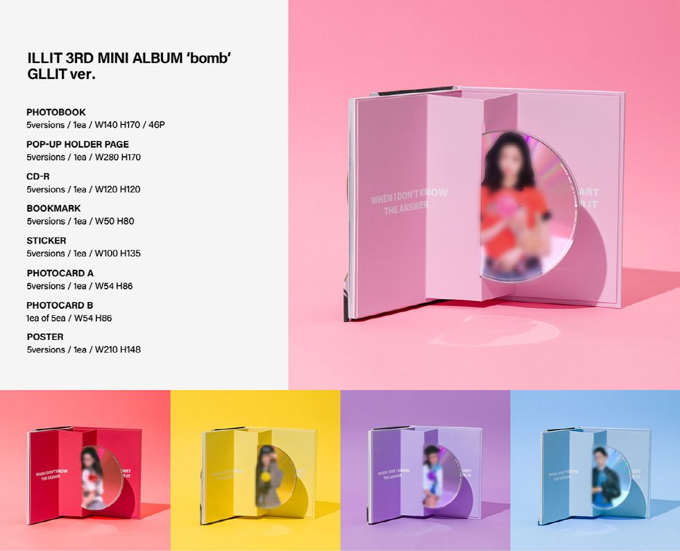 ILLIT - BOMB (GLLIT VER.) Nolae