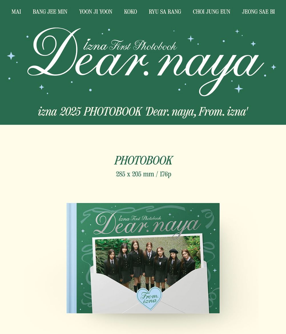 IZNA - FIRST PHOTOBOOK (DEAR. NAYA, FROM. IZNA) Nolae