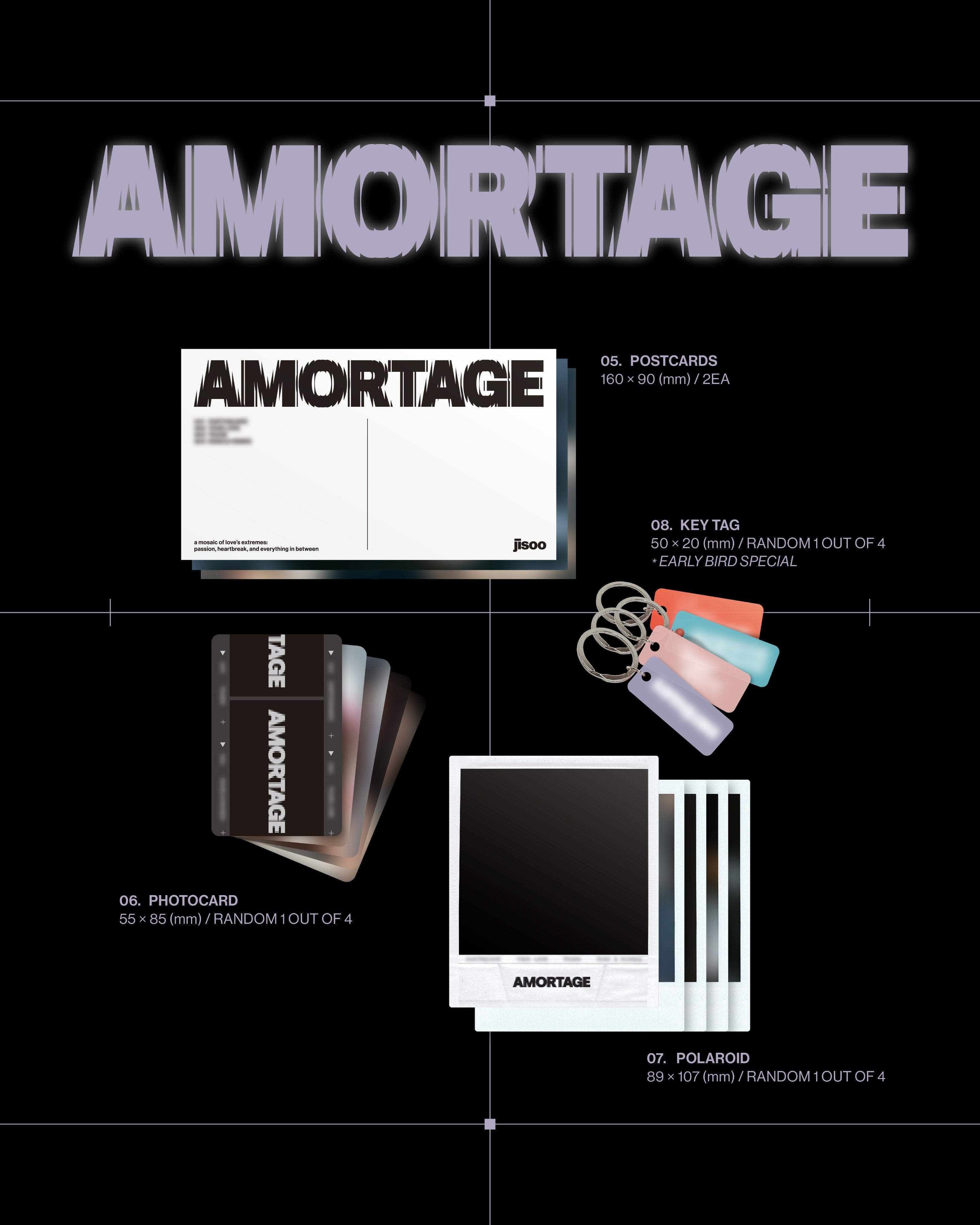 JISOO (BLACKPINK) - AMORTAGE (EXCLUSIVE EDITION) Nolae