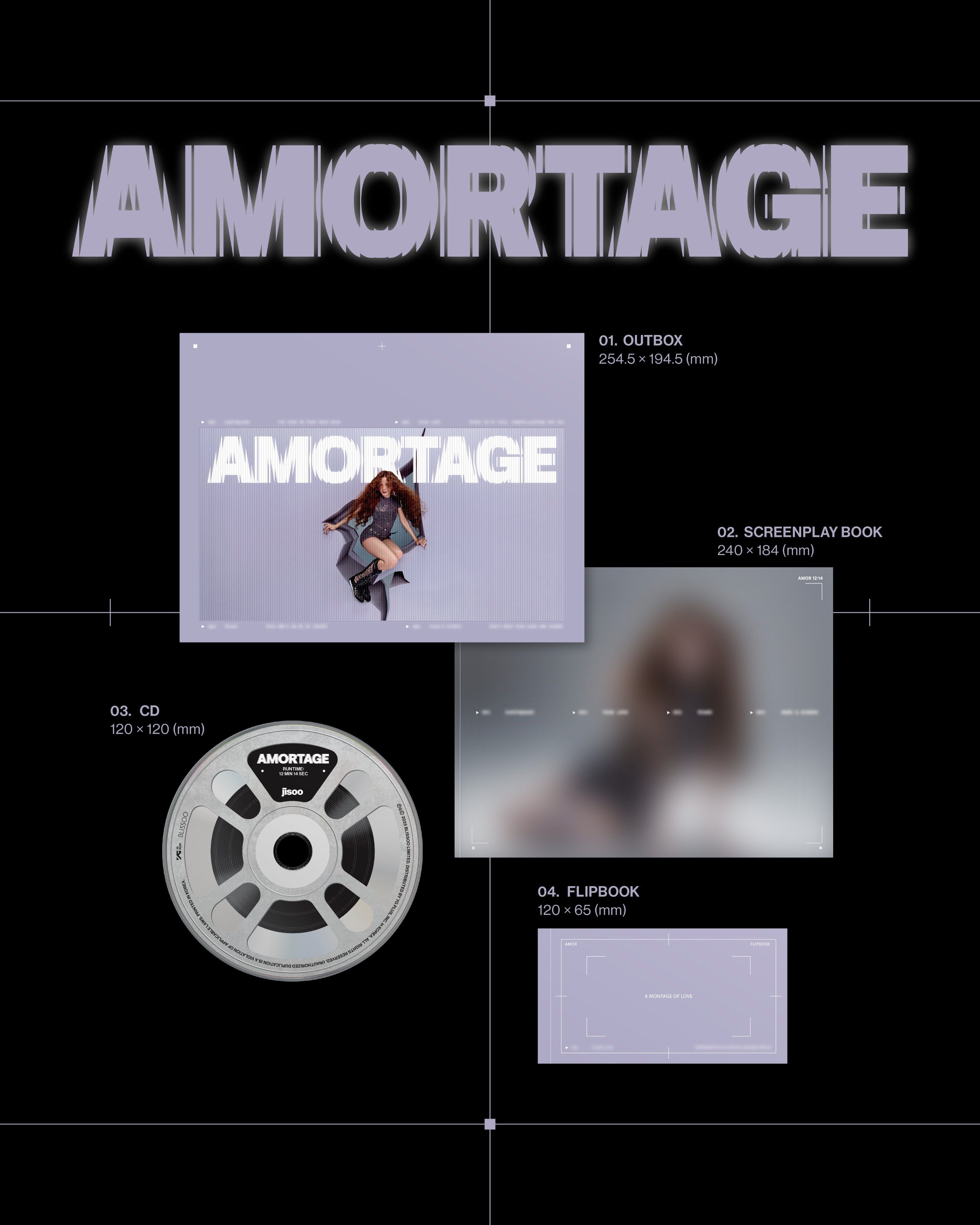 JISOO (BLACKPINK) - AMORTAGE (EXCLUSIVE EDITION) Nolae