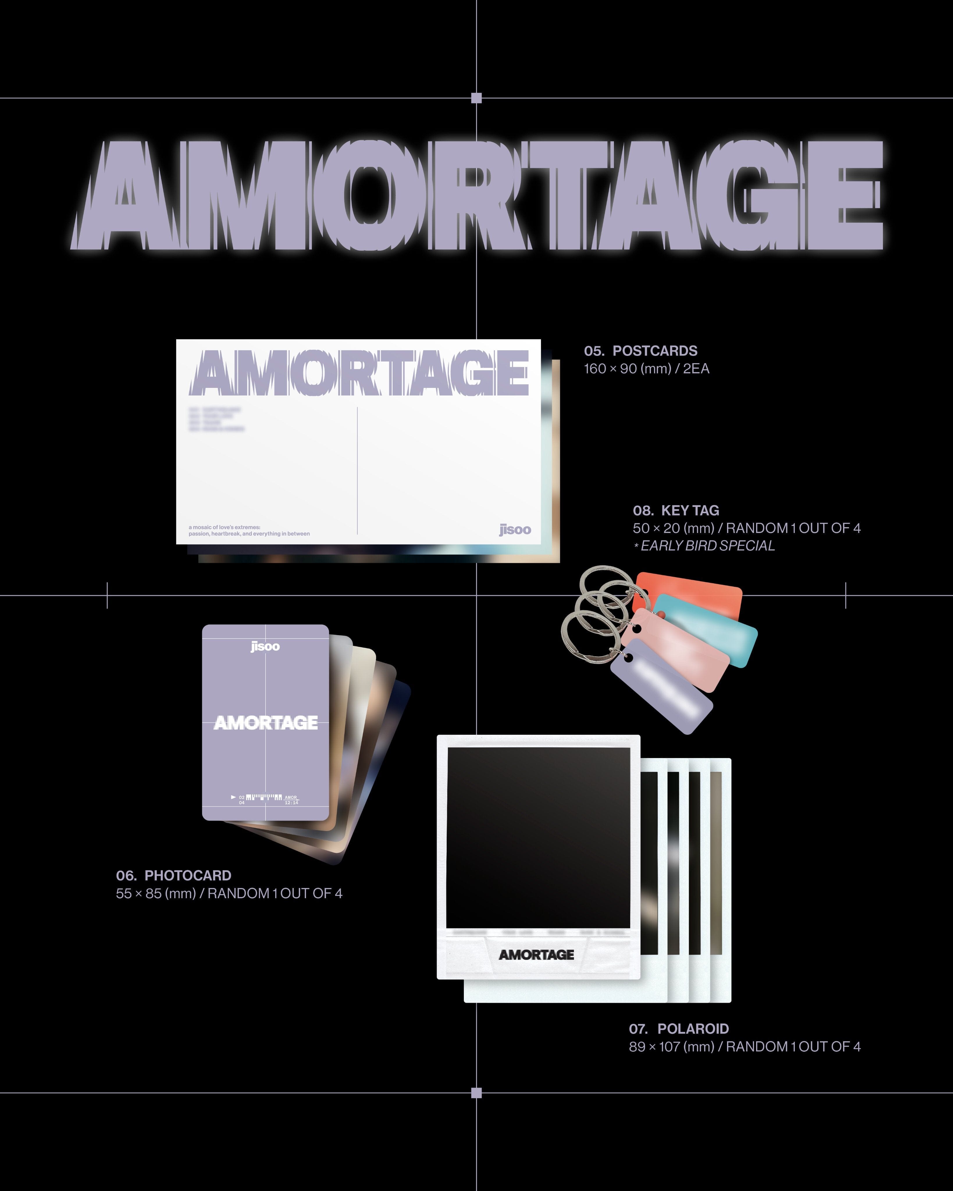 JISOO (BLACKPINK) - AMORTAGE (EXCLUSIVE EDITION) Nolae