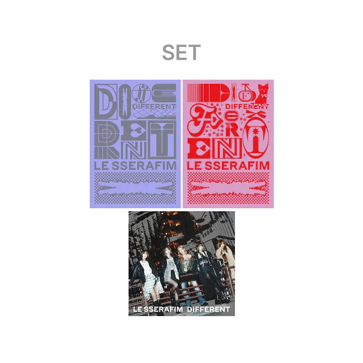 LE SSERAFIM DIFFERENT スペシャル Blu-ray 非売品 LE SSERAFIM - DIFFERENT (JAPAN 4TH SINGLE) + Weverse Gift