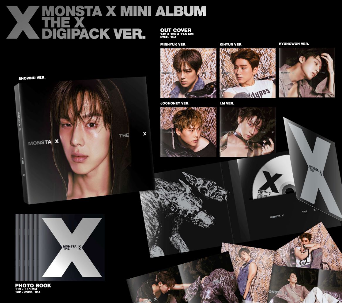 MONSTA X - THE X (DIGIPACK VER.) (LIMITED EDITION) Nolae