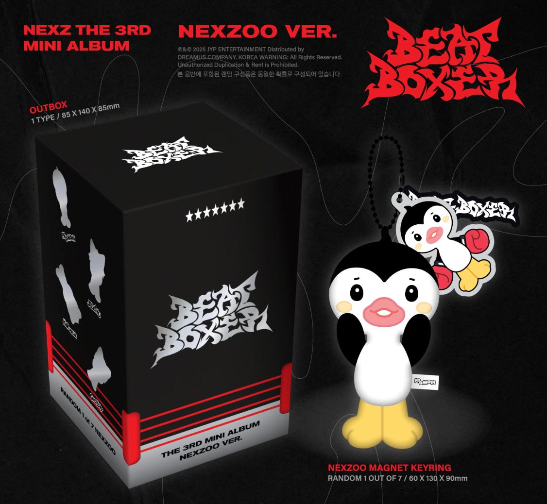 NEXZ - BEAT-BOXER (NEXZOO VER.) + FANS SHOP Photocard Nolae