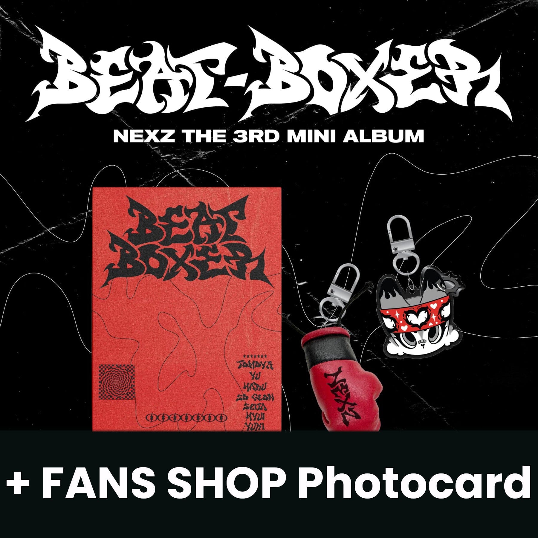 NEXZ - BEAT-BOXER (SPECIAL VER.) + FANS SHOP Photocard Nolae