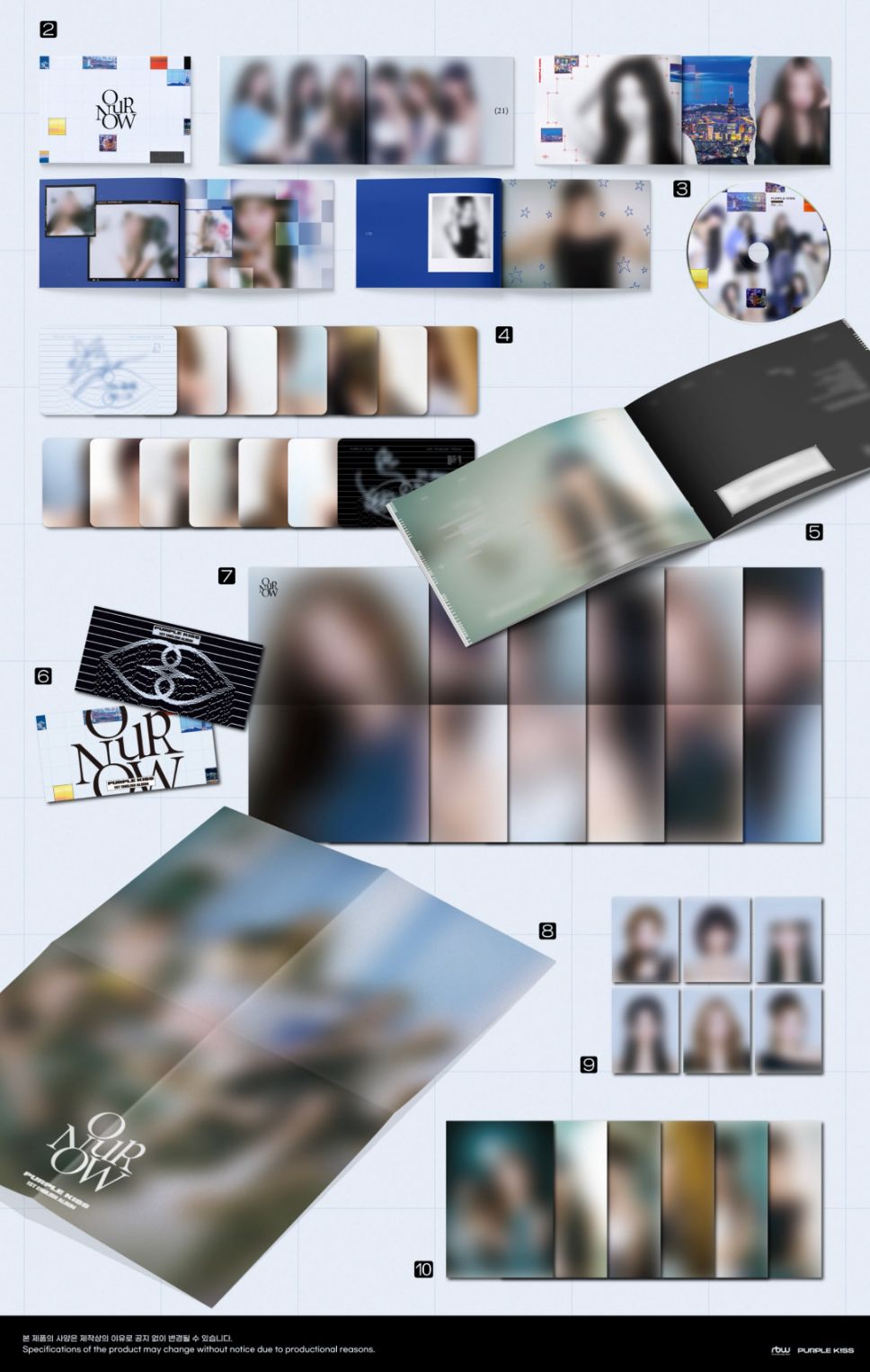 PURPLE KISS - OUR NOW (1ST ENGLISH ALBUM) Nolae