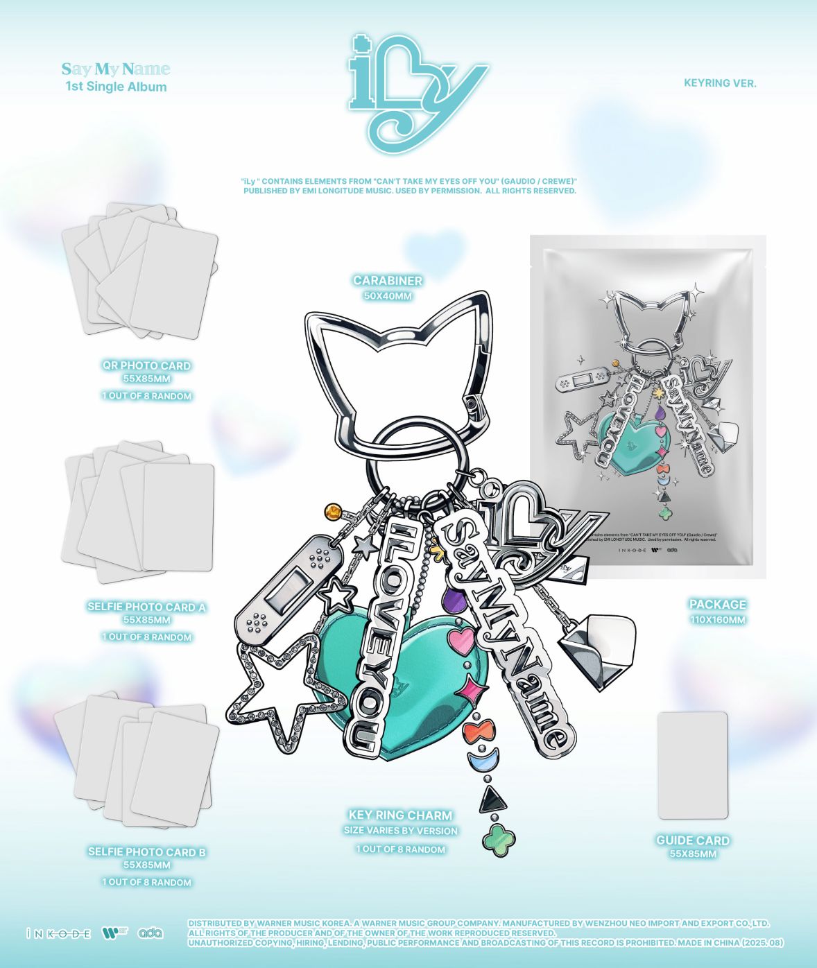 SAY MY NAME - ILY (KEYRING VER.) Nolae