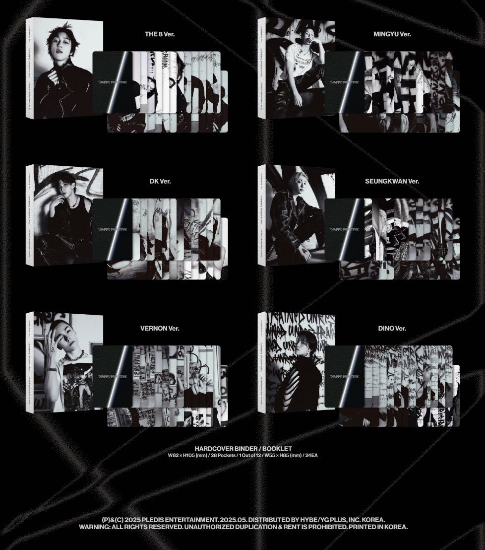 SEVENTEEN - HAPPY BURSTDAY (DAREDEVIL VER.) + YES24 Gift Nolae