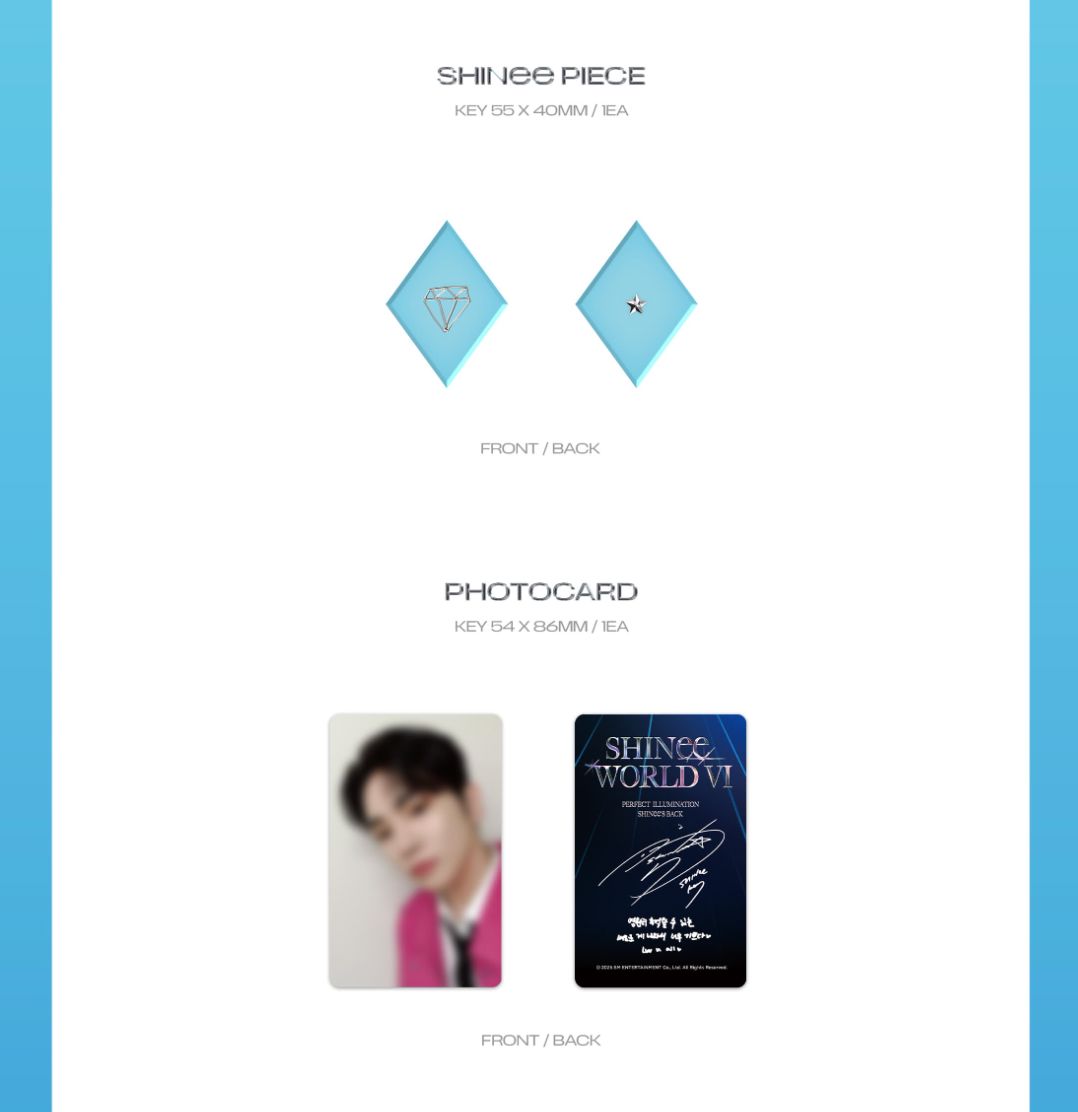 SHINEE - SHINEE WORLD VI : PERFECT ILLUMINATION SHINEE'S BACK (DVD & BLU-RAY) Nolae