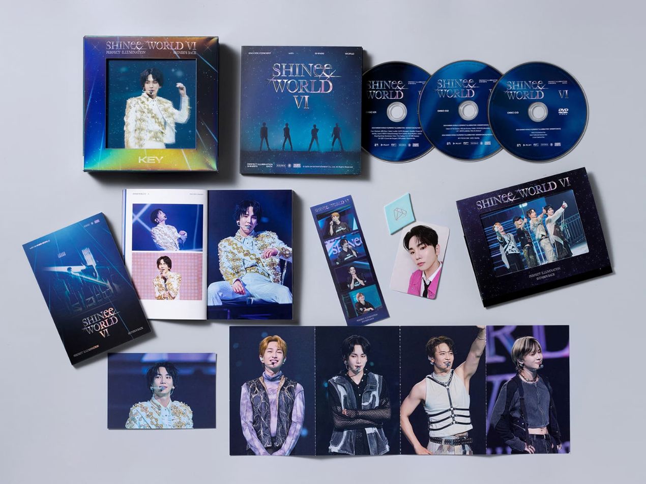 SHINEE - SHINEE WORLD VI : PERFECT ILLUMINATION SHINEE'S BACK (DVD & BLU-RAY) Nolae