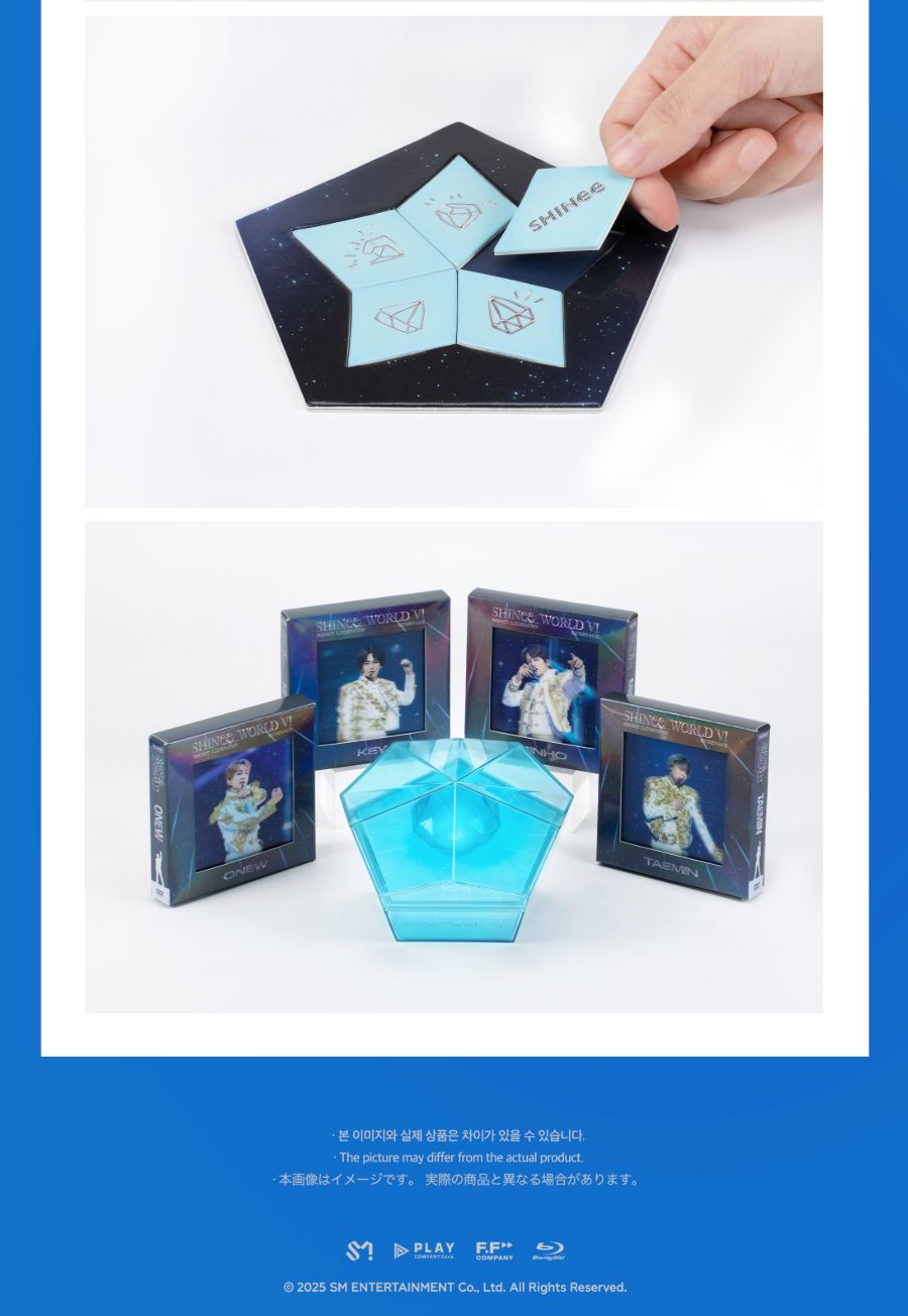 SHINEE - SHINEE WORLD VI : PERFECT ILLUMINATION SHINEE'S BACK (DVD & BLU-RAY) Nolae
