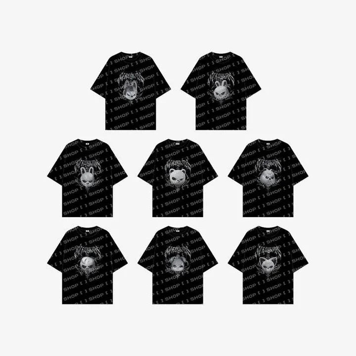 STRAY KIDS - EVIL SKZOO T-SHIRT (DOMINATE WORLD TOUR OFFICIAL MD)