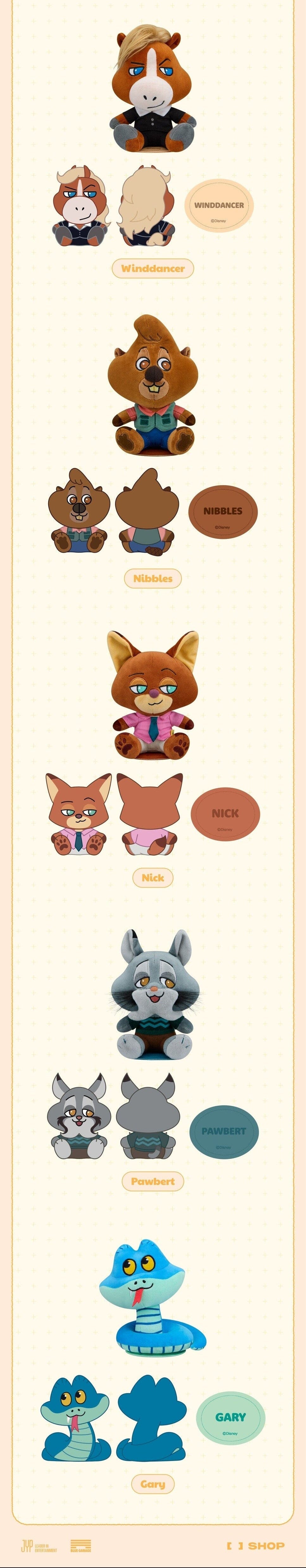 STRAY KIDS - Shoulder Plush (SKZOO X ZOOTOPIA2 POP-UP MD) Nolae