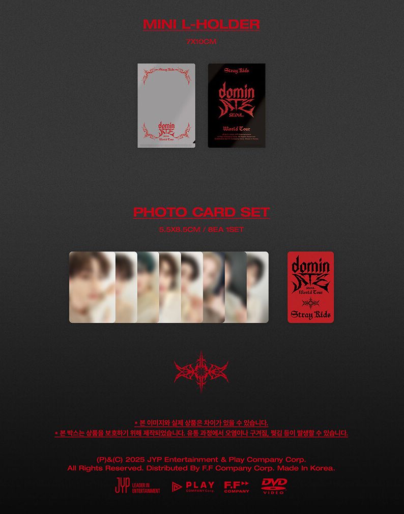 STRAY KIDS - WORLD TOUR 'DOMINATE SEOUL' (DVD & BLU-RAY) Nolae