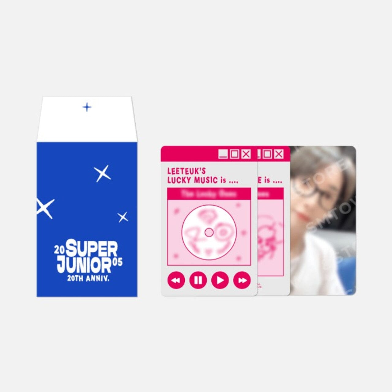 SUPER JUNIOR - 20TH ANNIVERSARY LUCKY CARD SET Nolae