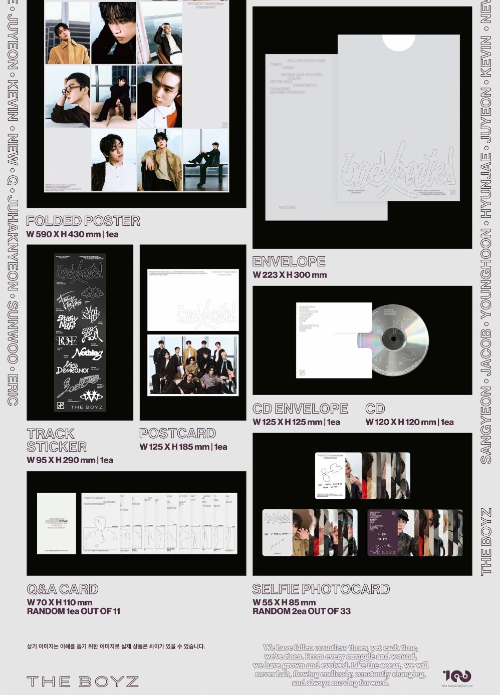 THE BOYZ - UNEXPECTED (PHOTOBOOK VER.) Nolae