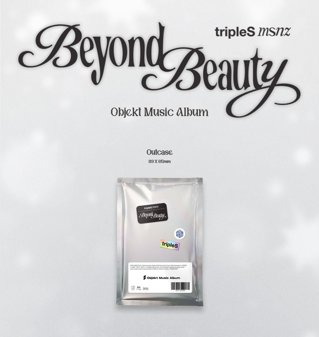 TRIPLE S MSNZ - BEYOND BEAUTY (OBJEKT MUSIC ALBUM) Nolae