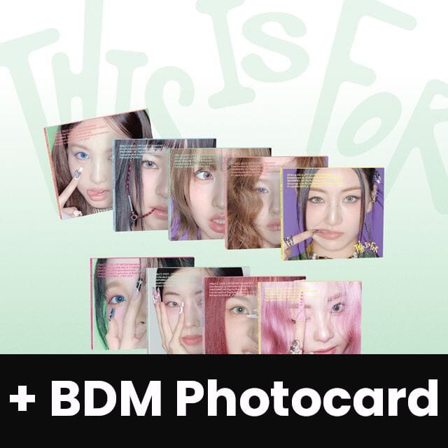 TWICE - THIS IS FOR (DIGIPACK VER.) + BDM Photocard Nolae