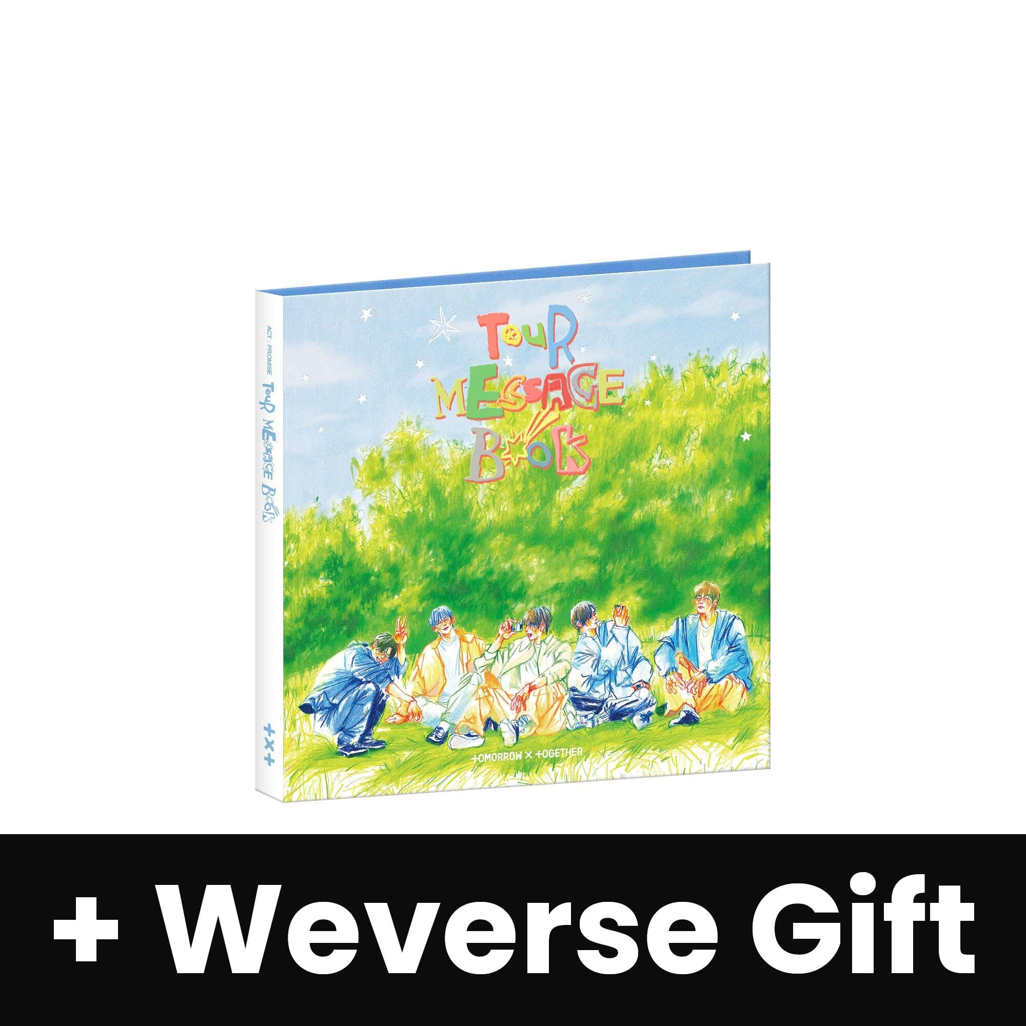 TXT - TOUR MESSAGE BOOK (ACT : PROMISE) + Weverse Gift Nolae