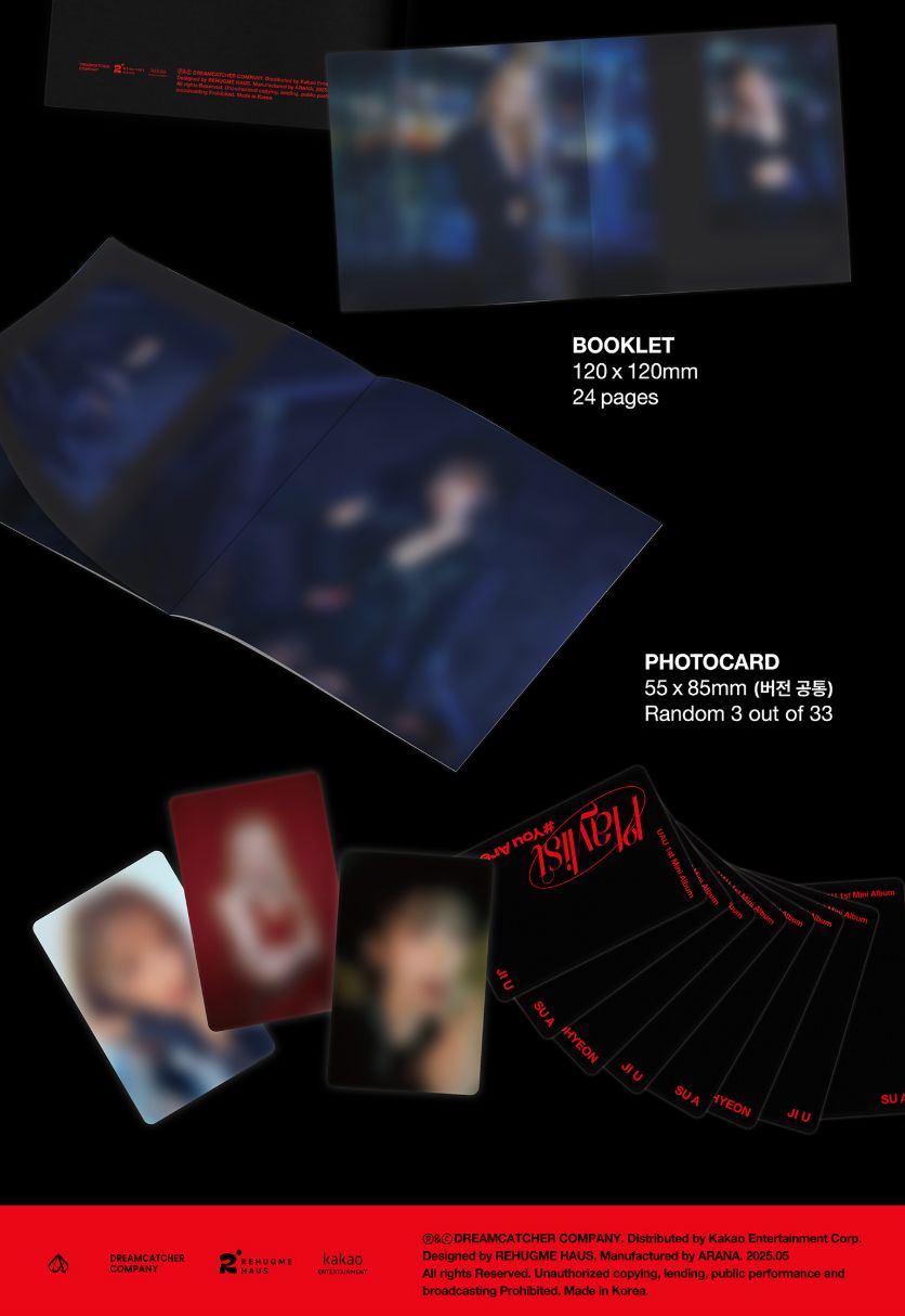 UAU (DREAMCATCHER) - PLAYLIST #YOU ARE YOU (NORMAL EDITION) Nolae