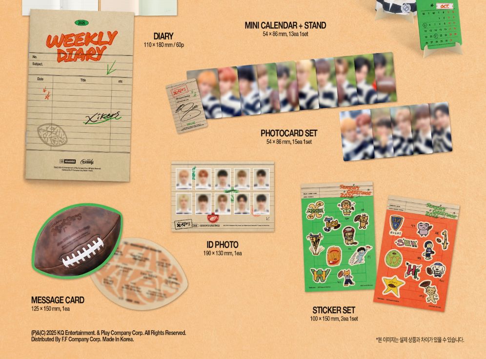 XIKERS - 2026 SEASON'S GREETINGS Nolae