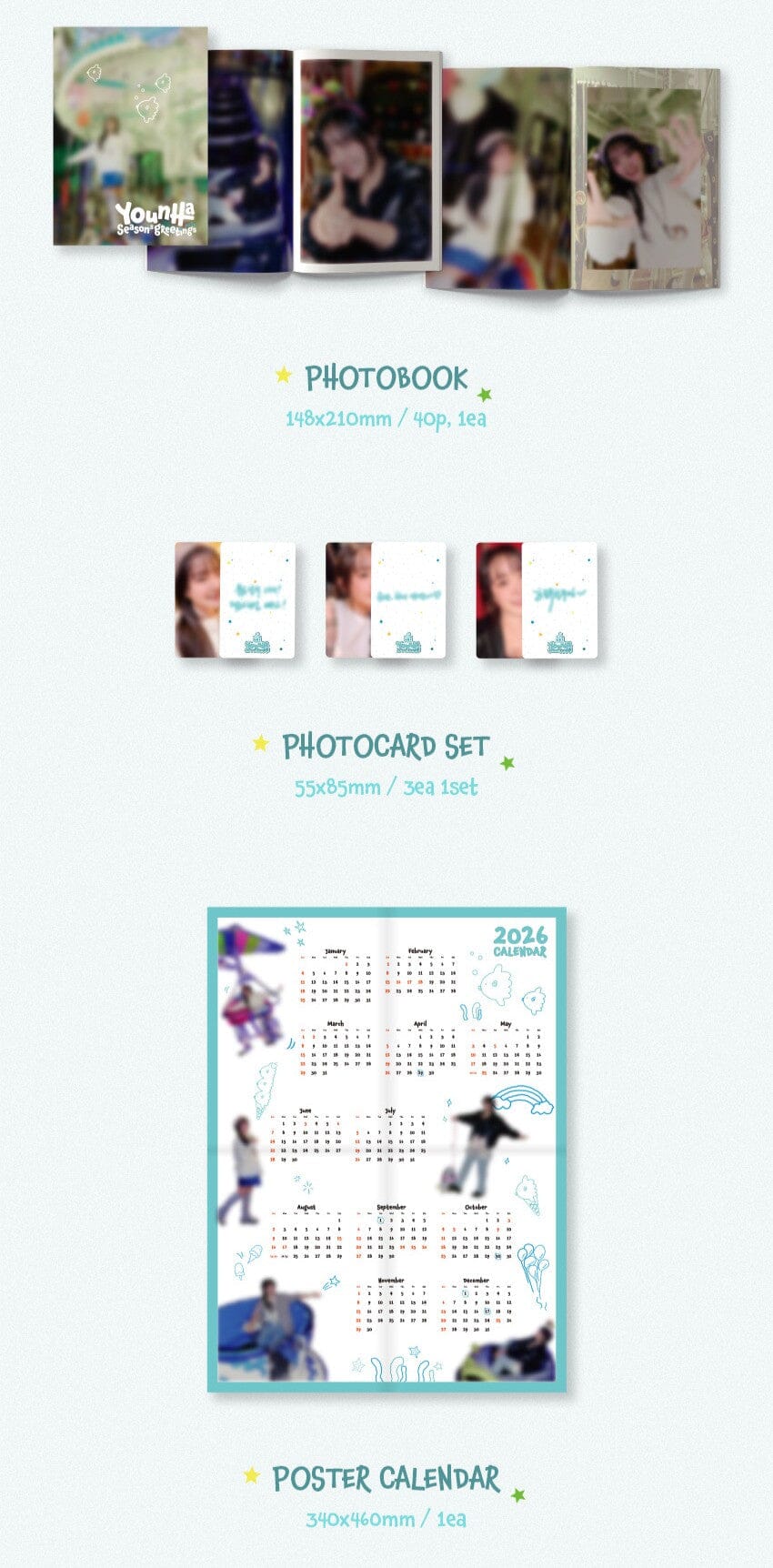 YOUNHA - 2026 SEASON’S GREETINGS Nolae