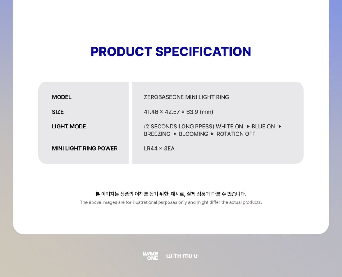 ZB1 - MINI LIGHT RING Nolae