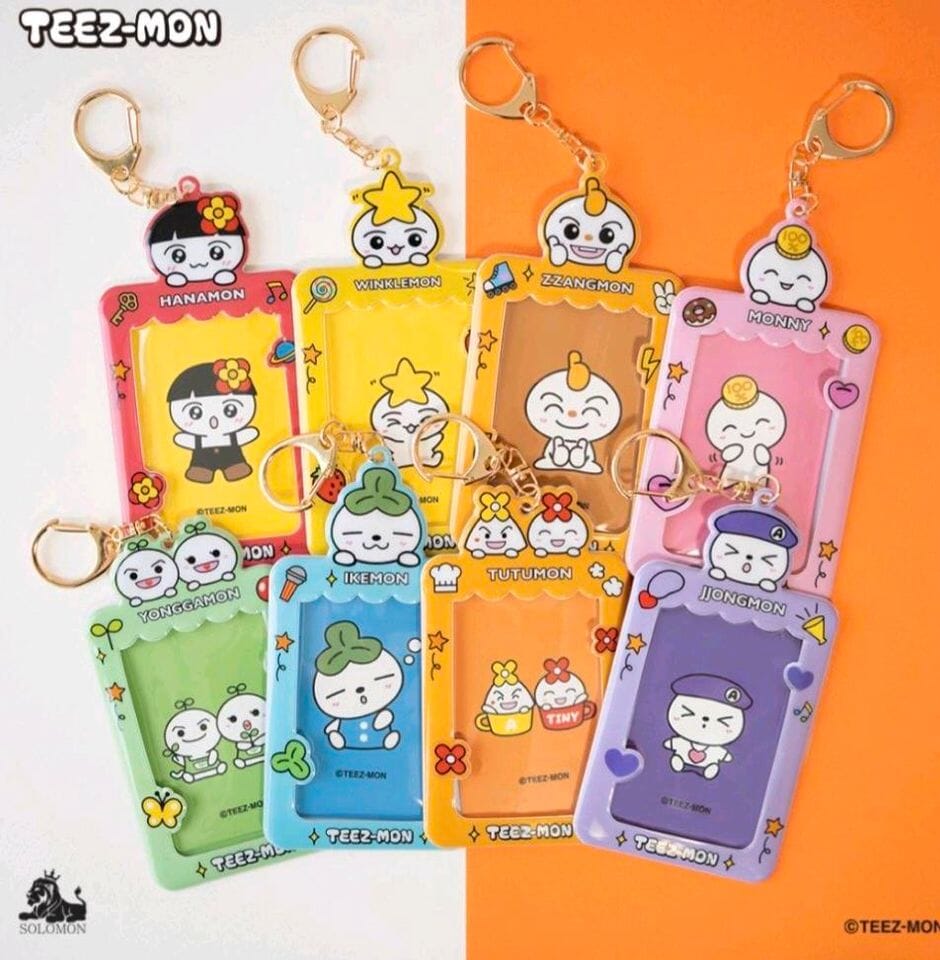 ATEEZ - TEEZMON PHOTO CARD KEY HOLDER
