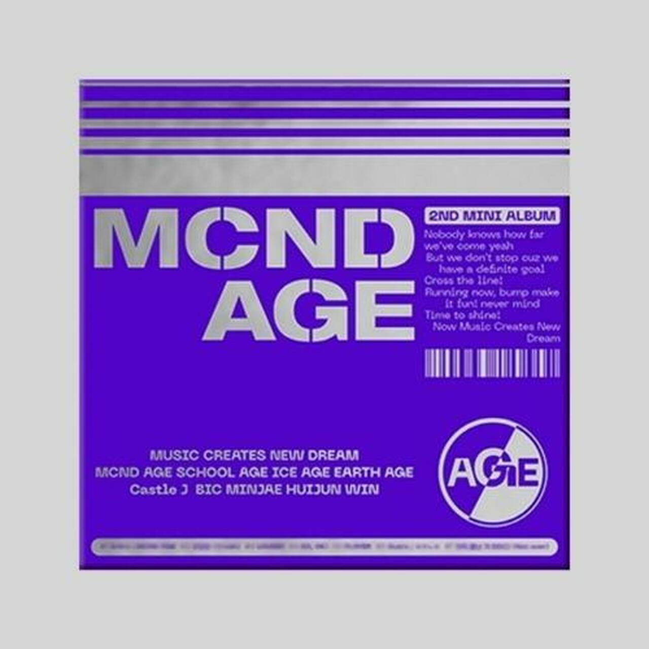 CD MCND ペンライト ICE AGE