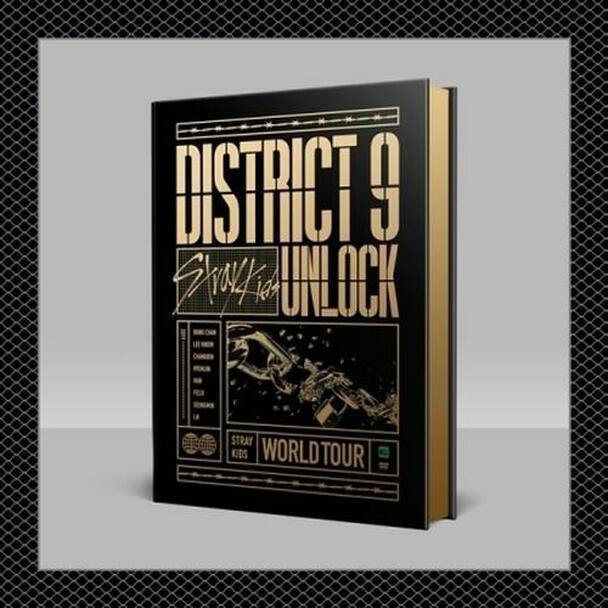 Stray Kids スキズ DVD District 9 Unlock STRAY KIDS - WORLD TOUR 'DISTRICT 9 UNLOCK' (DVD)