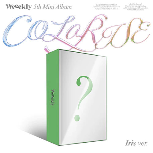 WEEEKLY - COLORISE (5TH MINI ALBUM) Nolae Kpop