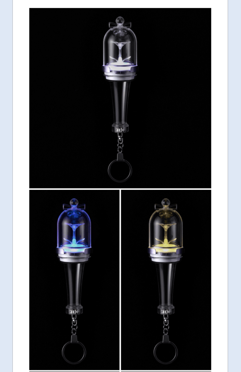ILLIT - OFFICIAL LIGHT STICK KEYRING