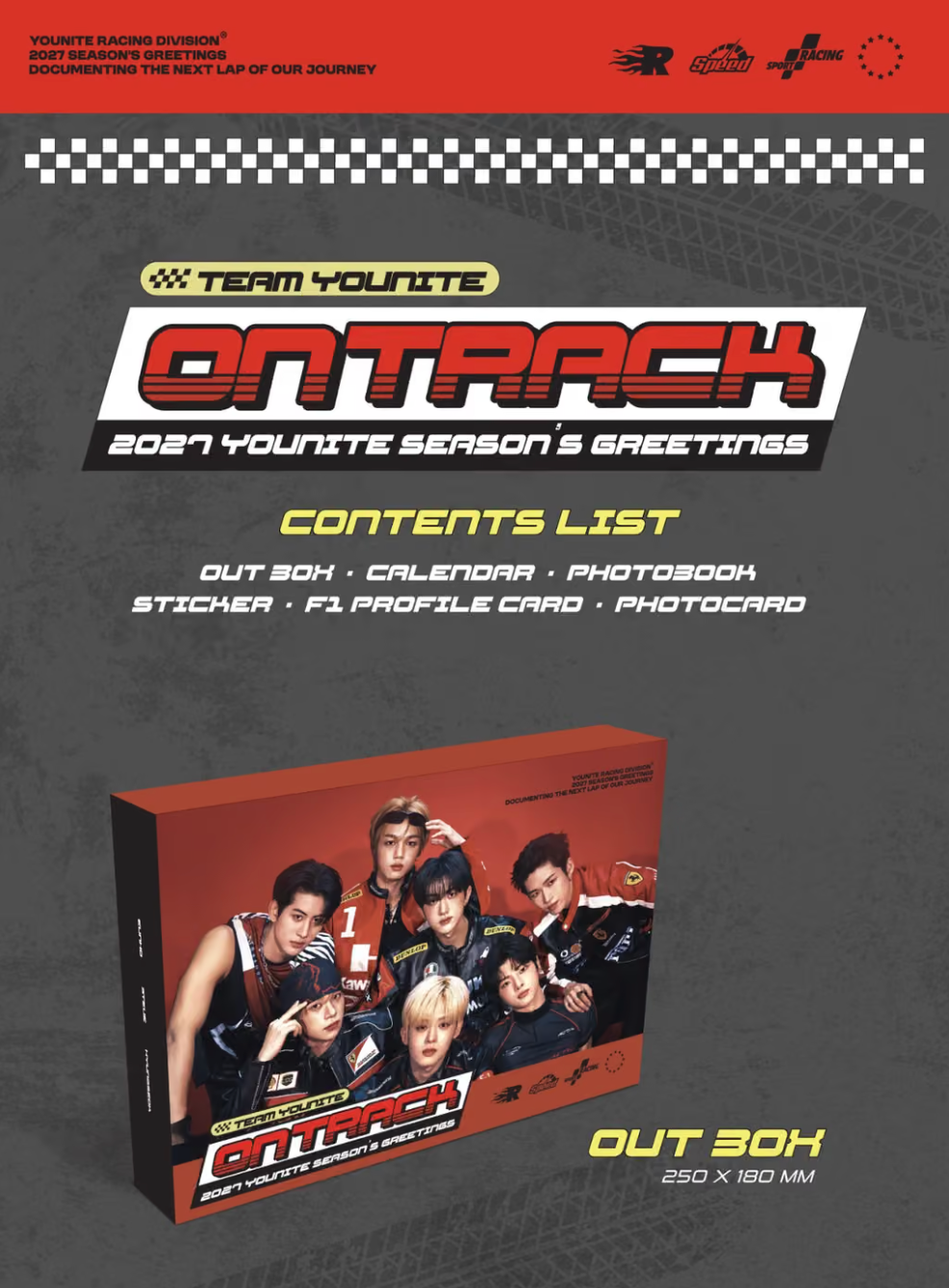 YOUNITE - 2027 SEASON'S GREETINGS (TEAM YOUNITE : ON TRACK)