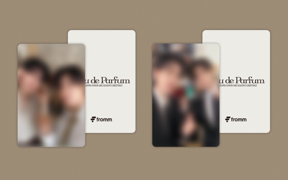 SUPER JUNIOR D&E - 2027 SEASON'S GREETINGS + Fromm Store Gift