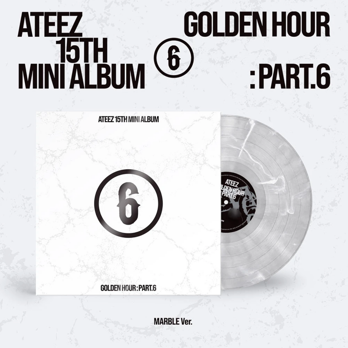 ATEEZ - GOLDEN HOUR : PART.6 (MARBLE VER.)