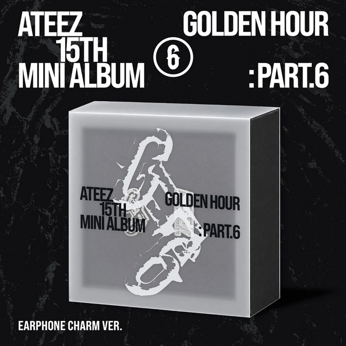 ATEEZ - GOLDEN HOUR : PART.6 (EARPHONE CHARM VER.)