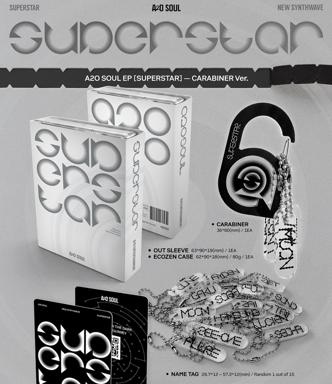 A2O SOUL - SUPERSTAR (CARABINER VER.)