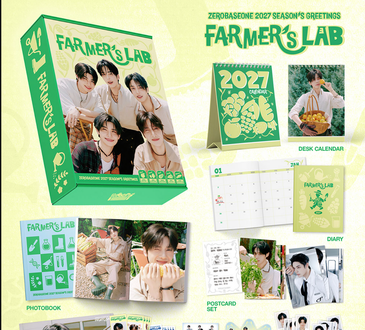 ZB1 - 2027 SEASON'S GREETINGS (FARMER'S LAB)
