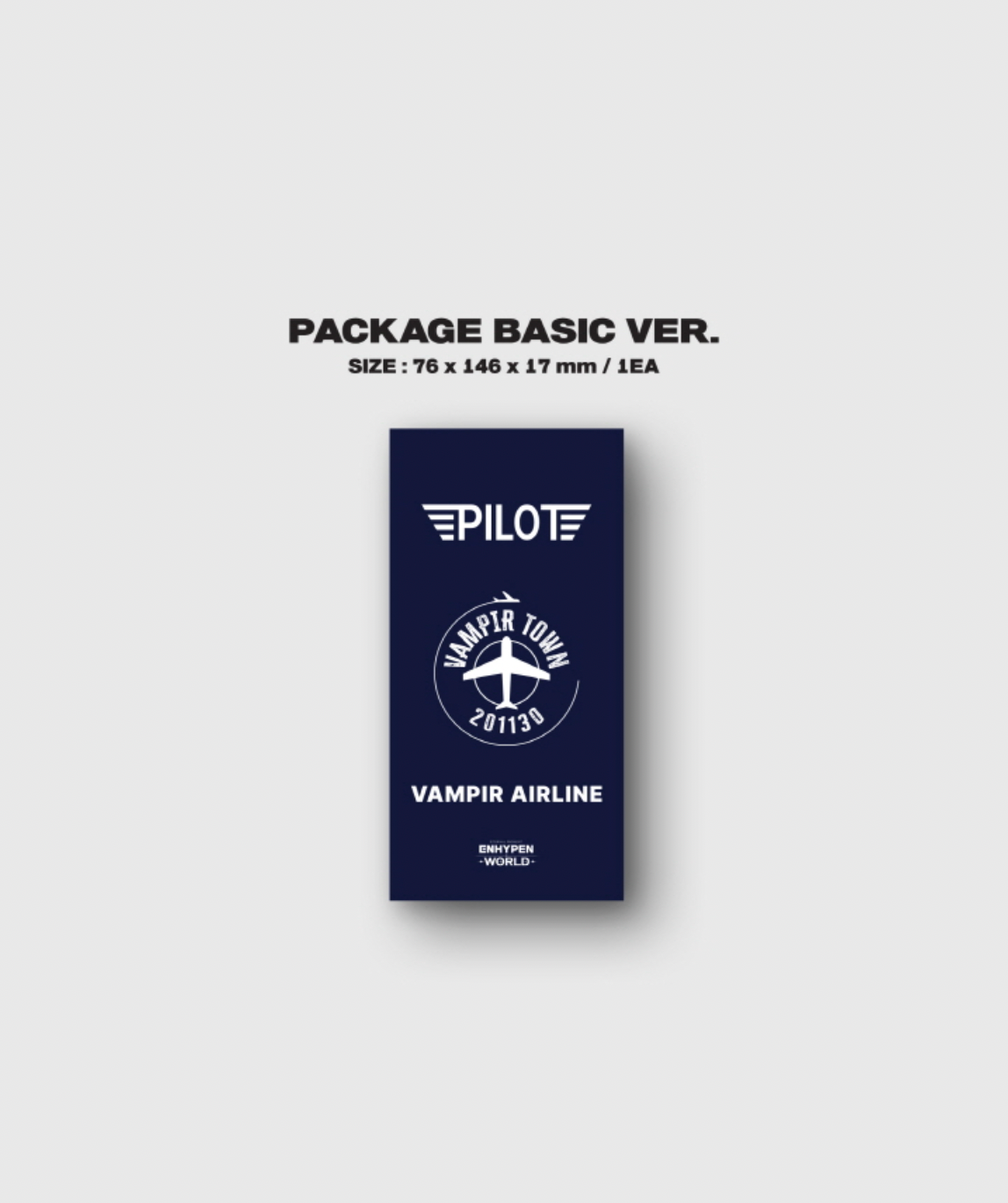 ENHYPEN - WORLD COUPON CARD COLLECTION (PILOT BASIC VER.)