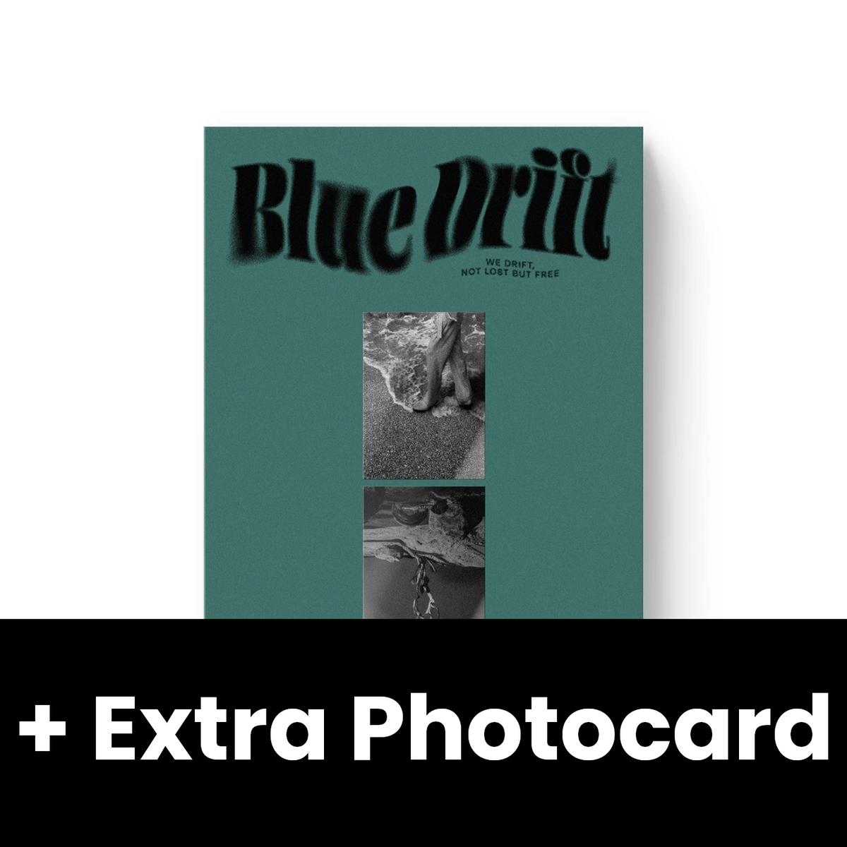 ATEEZ - BLUE DRIFT PHOTOBOOK (8TH ANNIVERSARY EXHIBITION MD) + Extra Photocard